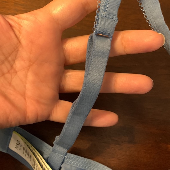 New w/t. Soft cup underwires bra, cotton/stretch, 36D, Marks & Spencer. - Picture 4 of 5